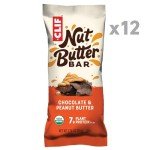 Clif Organic Chocolate Peanut Butter Energy Bars - 12 Pack