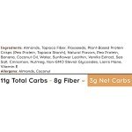 IQBAR Banana Nut Keto Protein Energy Bar