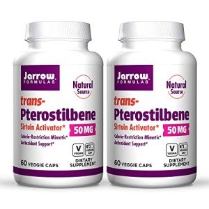 Jarrow Formulas trans-Pterostilbene, 50mg, 120 Capsules