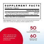 Jarrow Formulas trans-Pterostilbene, 50mg, 120 Capsules
