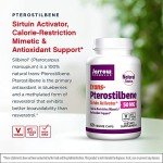 Jarrow Formulas trans-Pterostilbene, 50mg, 120 Capsules