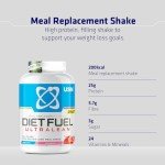USN Diet Fuel UltraLean Strawberry Meal Shake 2.5kg