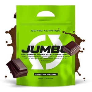 Scitec Jumbo High-Calorie Weight Gain Supplement - Chocolate