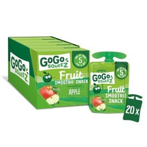 Apple Smoothie Snack Pouches - 20 Pack