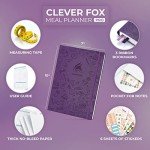 Clever Fox Meal Planner: Weekly Weight Loss Journal