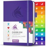 Clever Fox Daily Planner for Productivity and Goals
