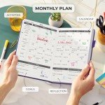 Clever Fox Daily Planner for Productivity and Goals