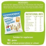 Kiddylicious Cheesy Veggie Straws - Healthy Kid Snacks