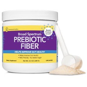 InnovixLabs Vegan Prebiotic for Gut Health, 30 Servings