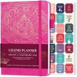 Hot Pink Legend Planner: Your Goal-Setting Companion
