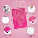 Hot Pink Legend Planner: Your Goal-Setting Companion