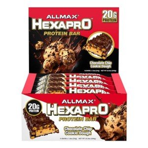 Allmax Hexapro Protein Bar, Chocolate Chip Cookie Dough