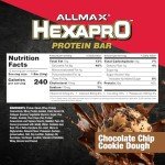 Allmax Hexapro Protein Bar, Chocolate Chip Cookie Dough