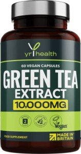 High Strength Vegan Green Tea Capsules for Weight Loss