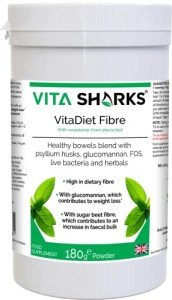 VitaDiet Fiber Powder with Psyllium Husk for Weight Loss