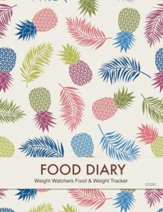 Weight Watchers Food Diary and Tracker Journal