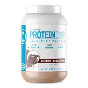 NutraOne ProteinOne Whey Protein Powder - Chocolate