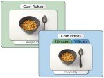 Carbs & Cals Flashcards for Diabetic Dieting