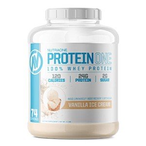 NutraOne ProteinOne Vanilla Whey Protein Shake - 5 lbs