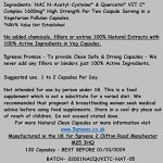 NAC & Quercetin Vitamin C Complex – 1600mg