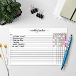 Weekly Weight Loss Tracking Notepad - 50 Sheets