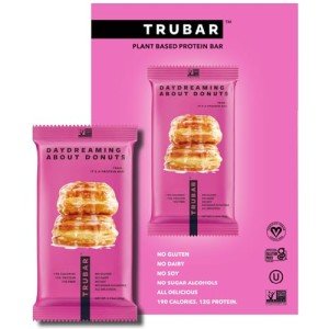 TruBar Daydreaming Donuts - 12 Plant-Based Snack Bars