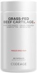 Grass Fed Beef Cartilage Supplement - 180 Capsules