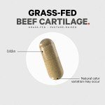 Grass Fed Beef Cartilage Supplement - 180 Capsules