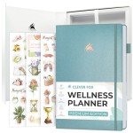 Clever Fox Wellness Planner – 3-Month Health Journal