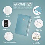 Clever Fox Wellness Planner – 3-Month Health Journal