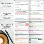 Clever Fox Wellness Planner – 3-Month Health Journal