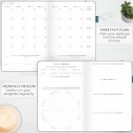 Clever Fox Wellness Planner – 3-Month Health Journal