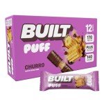 Churro Puff Built Bar 12-Pack - Low Carb Snack