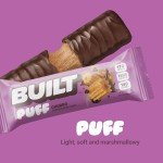 Churro Puff Built Bar 12-Pack - Low Carb Snack