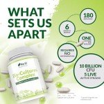 Vegetarian Probiotics - 180 High Strength Capsules