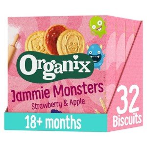 Organix Strawberry & Apple Organic Biscuit Multipack