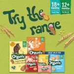 Organix Strawberry & Apple Organic Biscuit Multipack