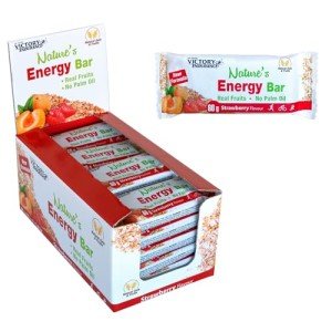 Victory Endurance Nature's Energy Bar - Strawberry Flavor