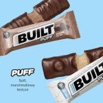 Built Protein Bars Variety Pack - 12 High Protein Snacks