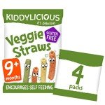 Kiddylicious Veggie Straws - Healthy Kids' Snack Pack