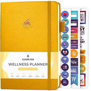 Clever Fox Wellness Journal: Meal Planner & Tracker