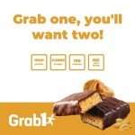 Grab1 Peanut Butter Protein Bars - 10 Bars