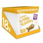 Kiddylicious Banana Tiddlers - Healthy Snack for Kids
