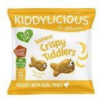 Kiddylicious Banana Tiddlers - Healthy Snack for Kids
