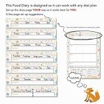 Slimming Diary & Food Log Journal
