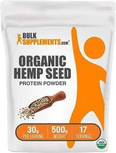 Organic Hemp Seed Protein Powder - Vegan Superfood