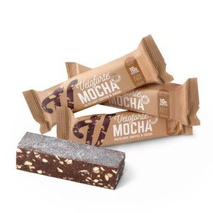 Veloforte Mocha Protein Bars – 10g Plant-Based Protein