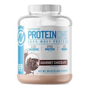 NutraOne ProteinOne Whey Shake - Gourmet Chocolate