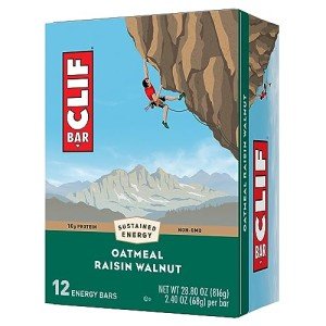 Clif Bar Oatmeal Raisin Walnut Energy Bars 12-Pack