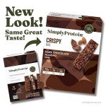 Dark Chocolate Almond Protein Bars - Plant-Based, Low Carb